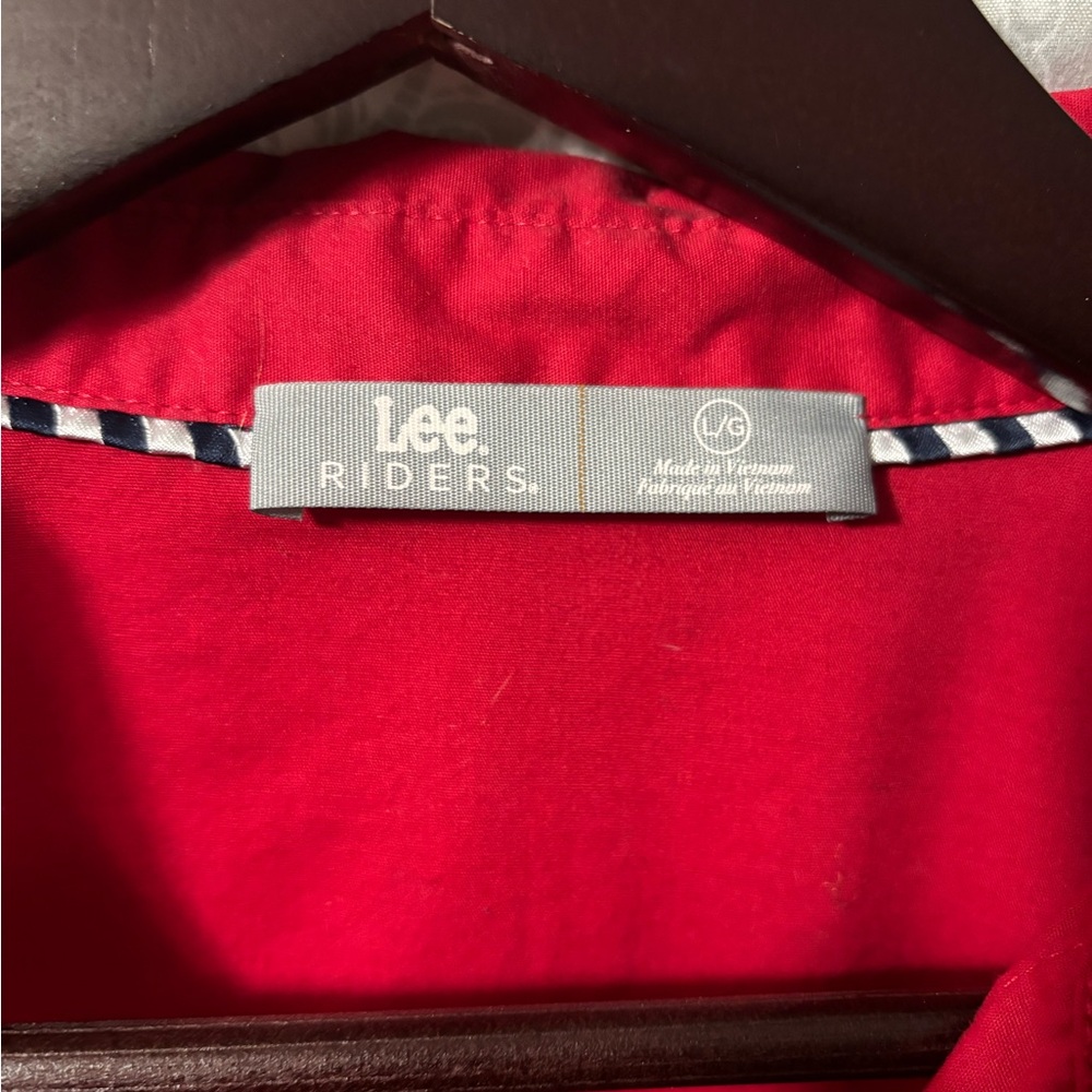 Red Button Up - image 2